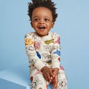 NWT Hanna Andersson Paw Patrol Organic Cotton 2-Pc Pajamas, Sz-5T